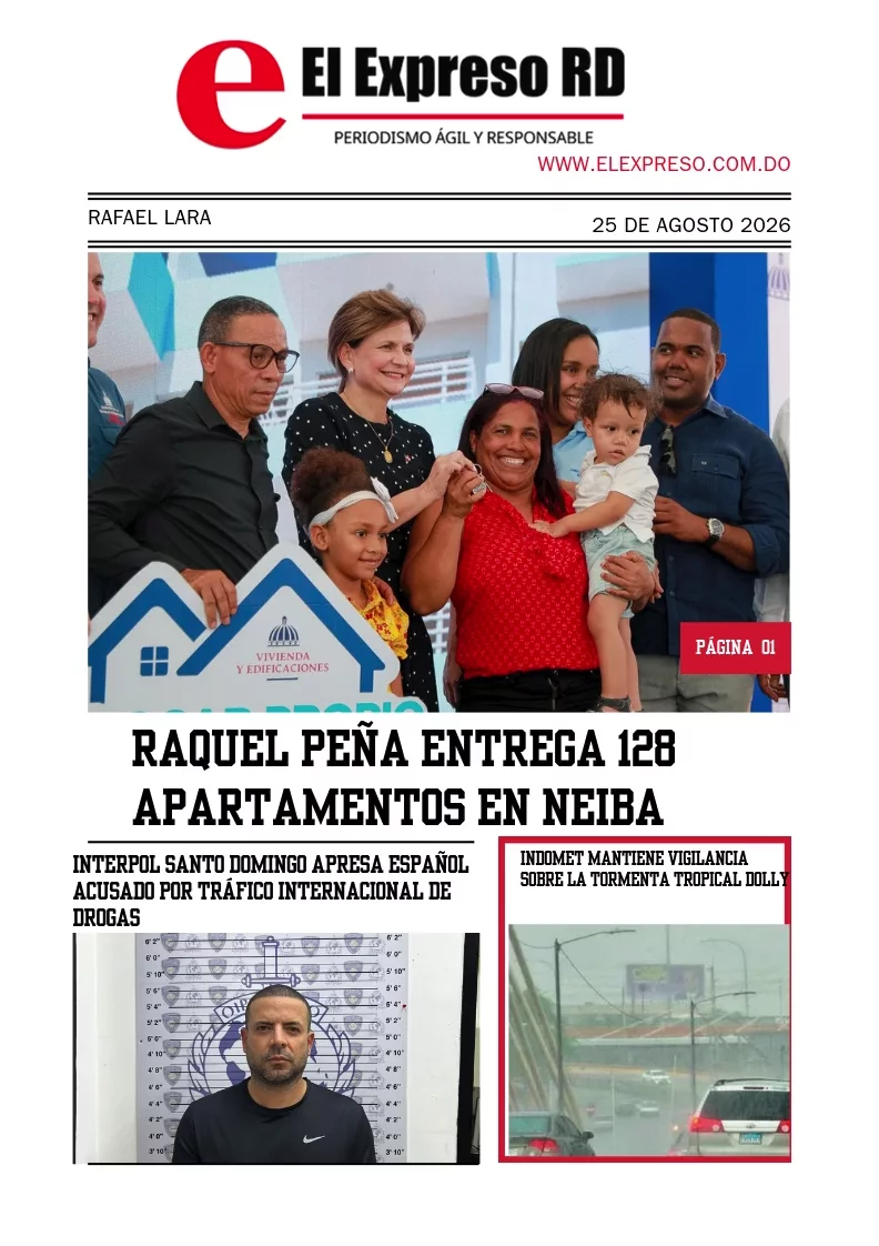 Documento A4 Portada de Periódico Deportivo Blanco y Rojo