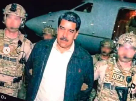 Primera-imagen-periodistica-sobre-la-captura-de-Maduro