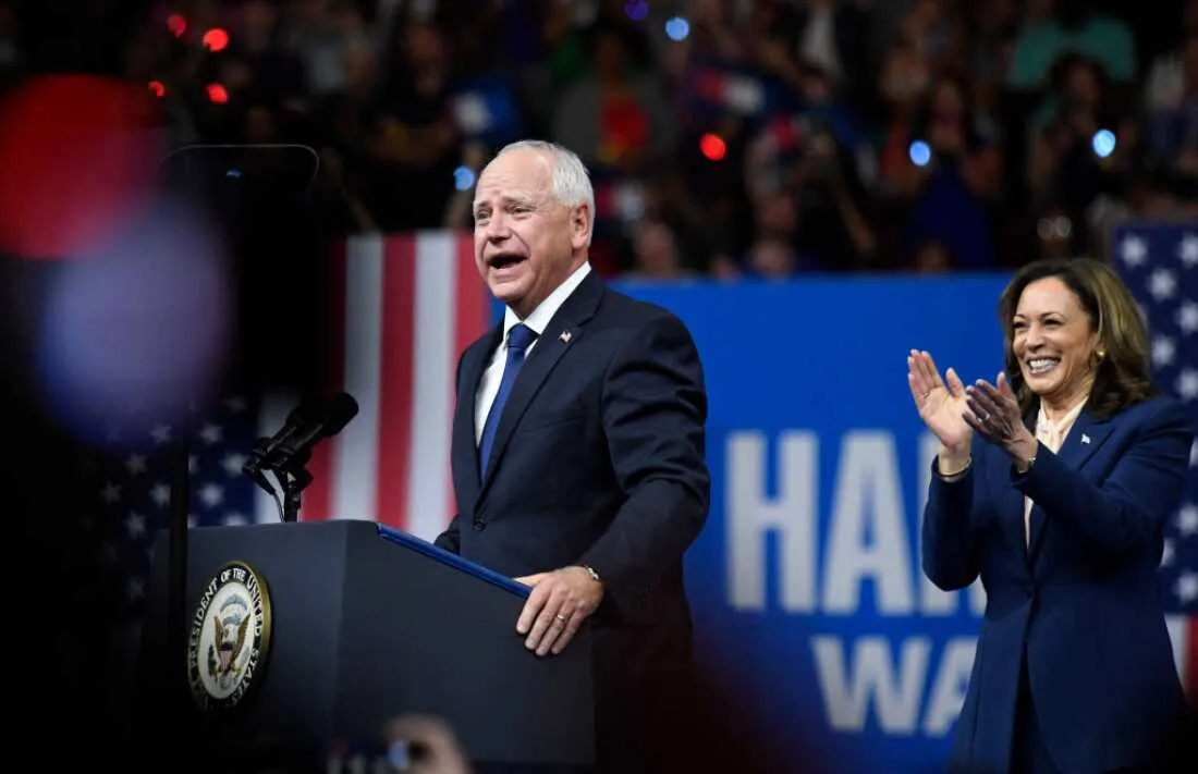 Kamala Harris escoge su comparo de boleta, EL EXPRESO RD