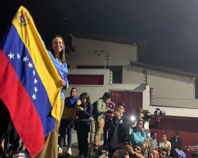 MARIA CORINA MACHADO, EL EXPRESO RD