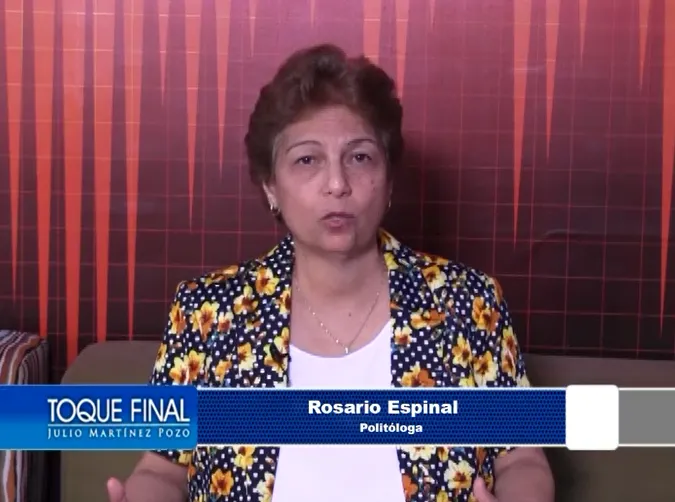 Rosario Espinal, politóloga
