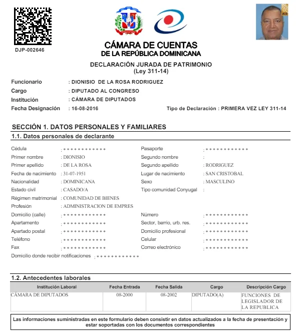 NELSON DE LA ROSA, EL EXPRESO RD