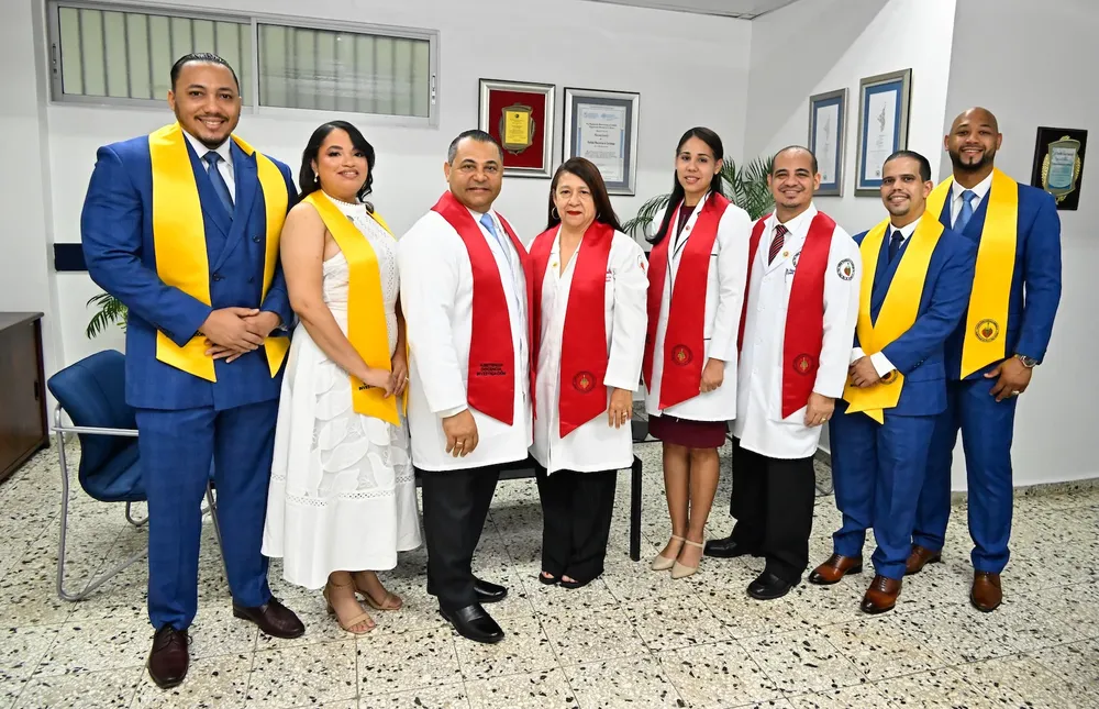 Parte de los graduandos