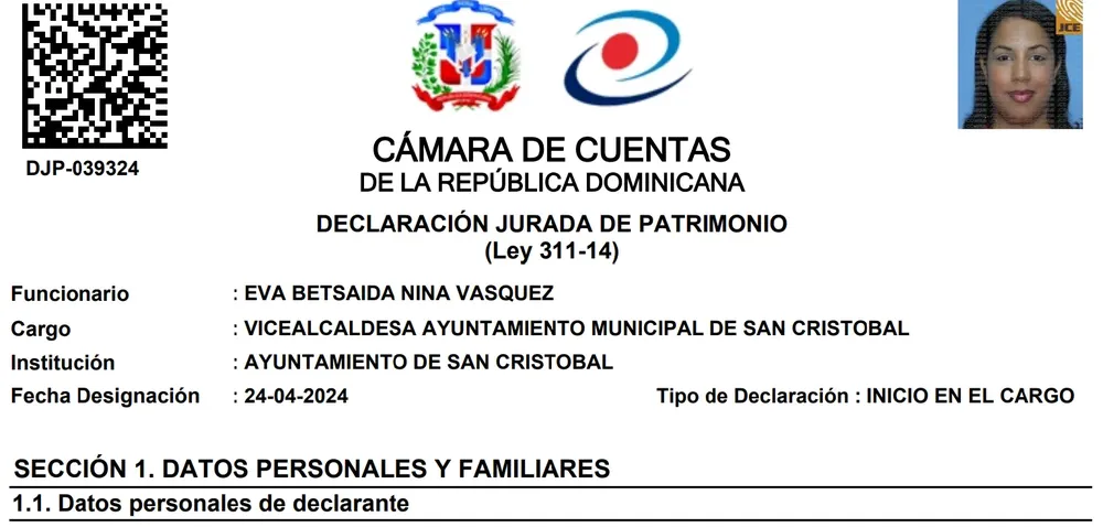 EVA NINA, EL EXPRESO RD